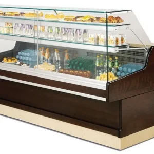 Nouvel Arrivage Vitrine réfrigérée horizontale vitre droite longueur 3000mm RAVEL MAFIROL
